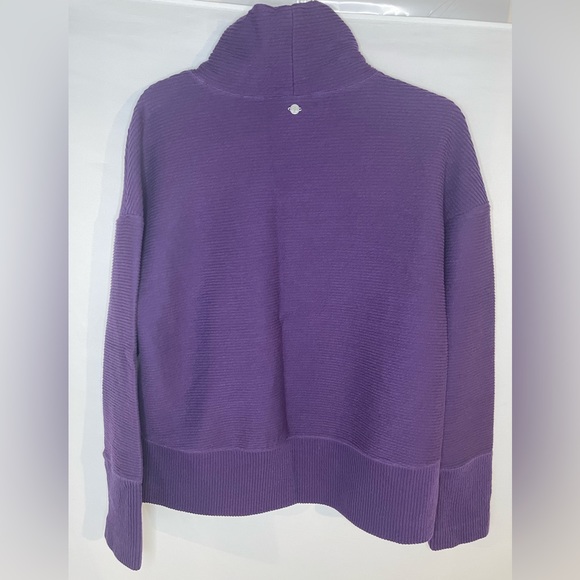 Calia by Carrie Underwood midnight eggplant mock neck
pullover (purple) Medium - Picture 3 of 4